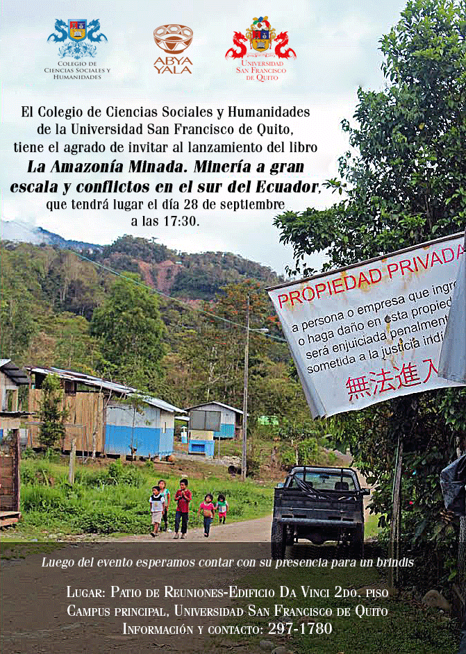 LA AMAZONIA MINADA Y SUS CONSECUENCIAS EN EL SUR: UN LIBRO Y UN DEBATE