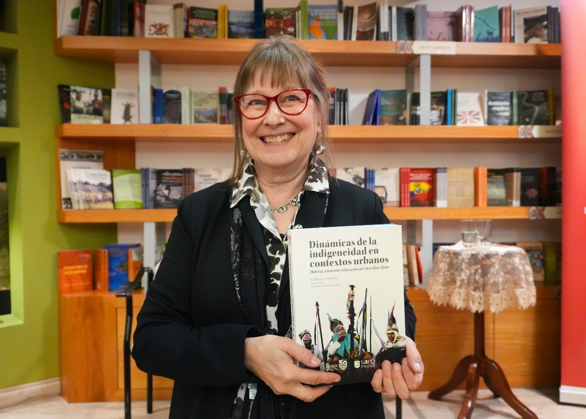 Kathy Fine-Dere recuerda sus inicios con Abya-Yala