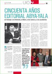NotiUPS destaca en sus páginas los 50 años de Abya-Yala
