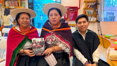 Salasacas en Galápagos se presentó en Quito y Puerto Ayora  
