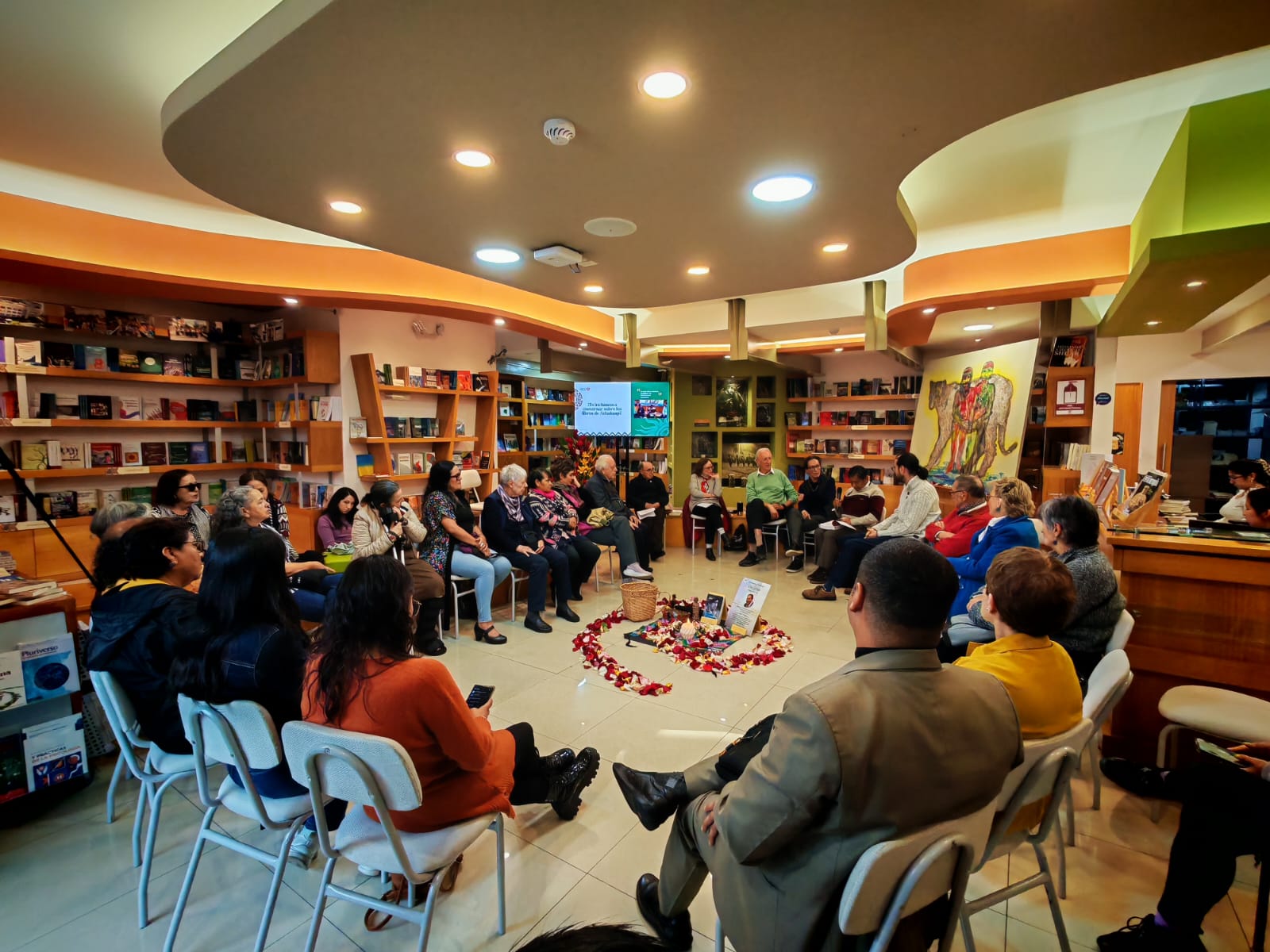 Conversando sobre los libros de Achakaspi